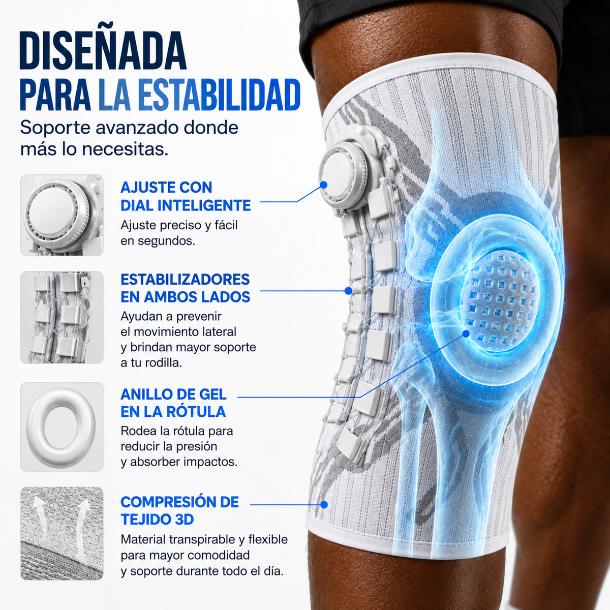 Rodillera Deportiva Zenly